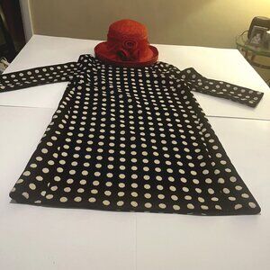 BETMARNY RED HAT/LILY ROSE POLKA DOT OUTFIT